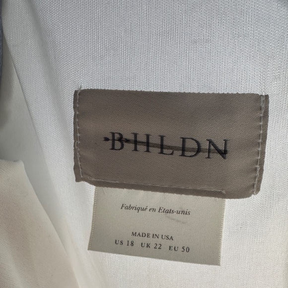 BHLDN Stella Sleeveless V-Neck Stretch Crepe Maxi Dress - Picture 4 of 6